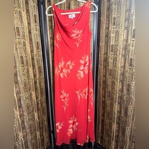 Hawaiian Print Dress.